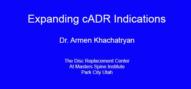 "Expanding cADR Indications" with Dr. Armen Khachatryan - August 10th, 2023